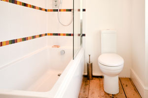 The Bathroom at Pendrean Cottage